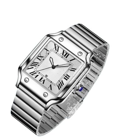 Slim Watch Luxury Wrist Watches Stainless Steel Watches Private Label Square Cheap Price